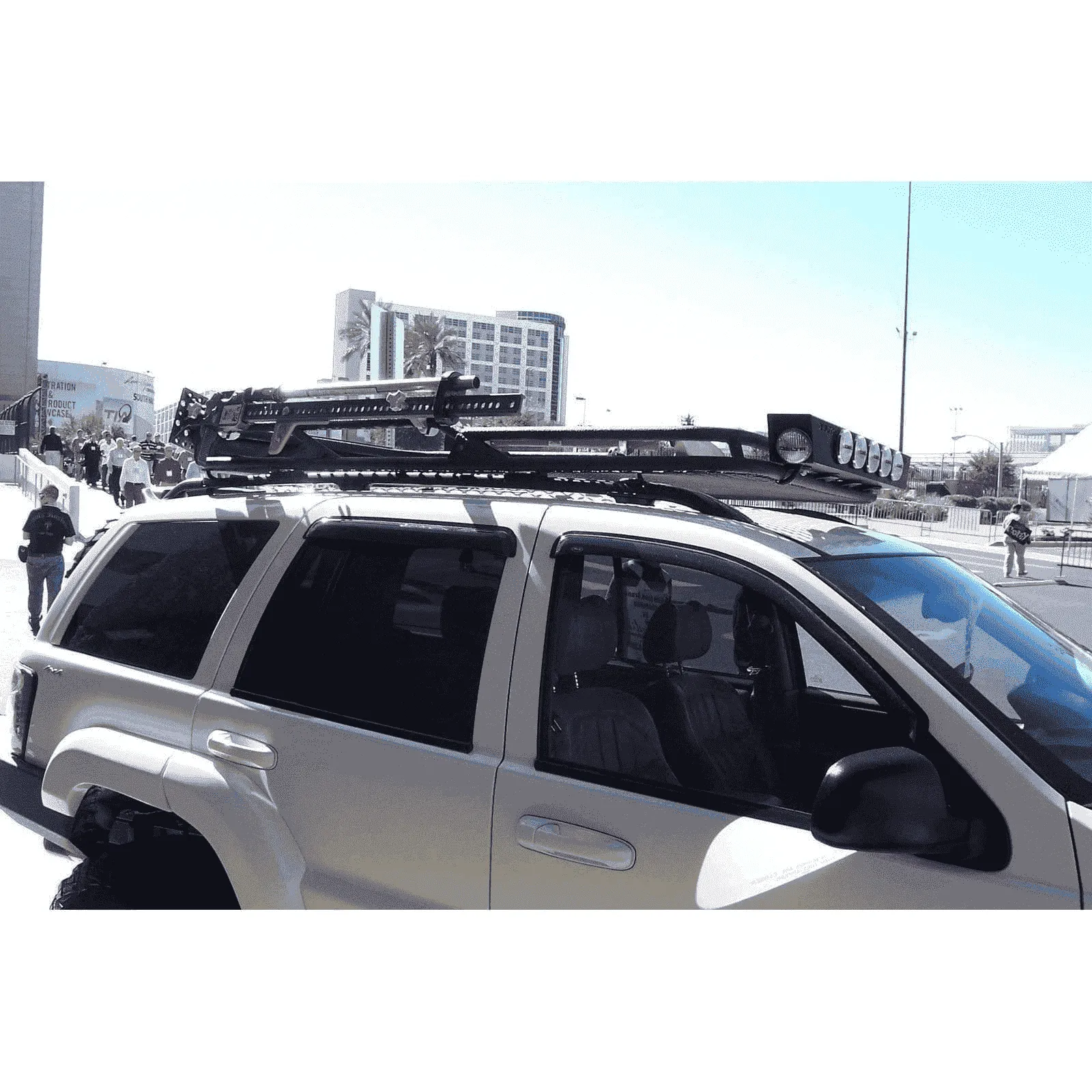 Jeep Grand Cherokee WJ Roof Rack - Safari Style