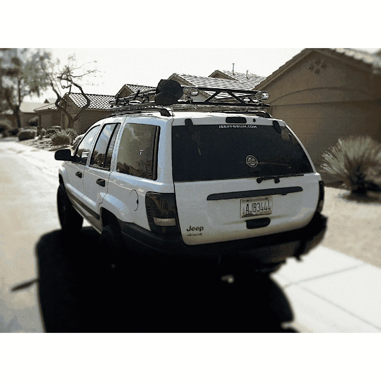 Jeep Grand Cherokee WJ Roof Rack - Safari Style