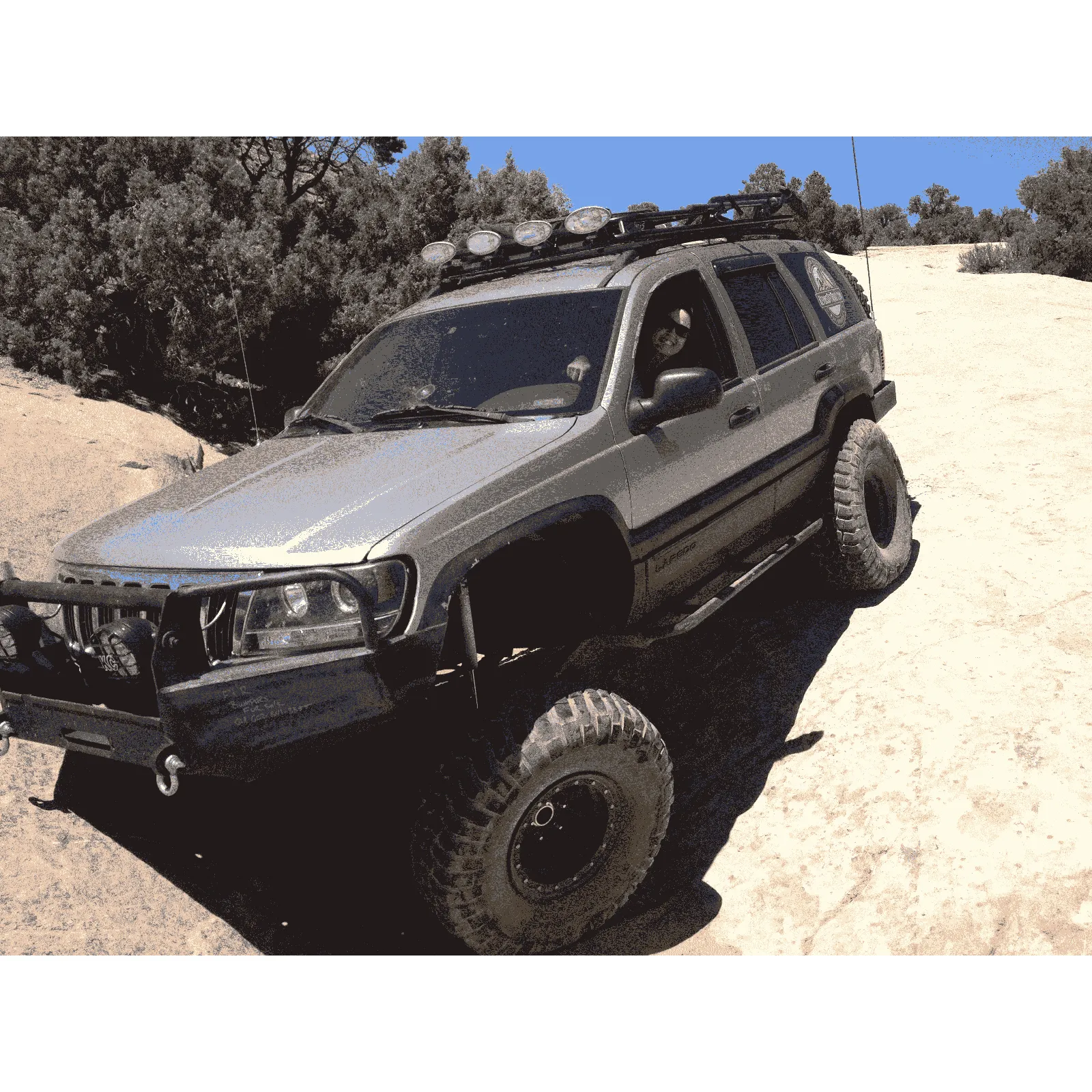 Jeep Grand Cherokee WJ Roof Rack - Safari Style