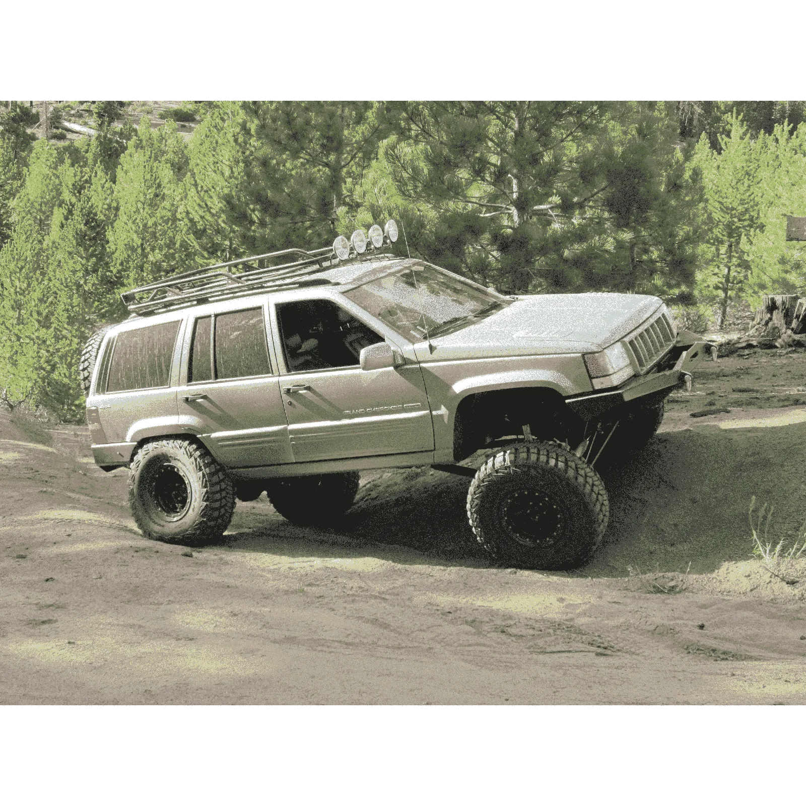 Jeep Grand Cherokee ZJ Safari Roof Rack