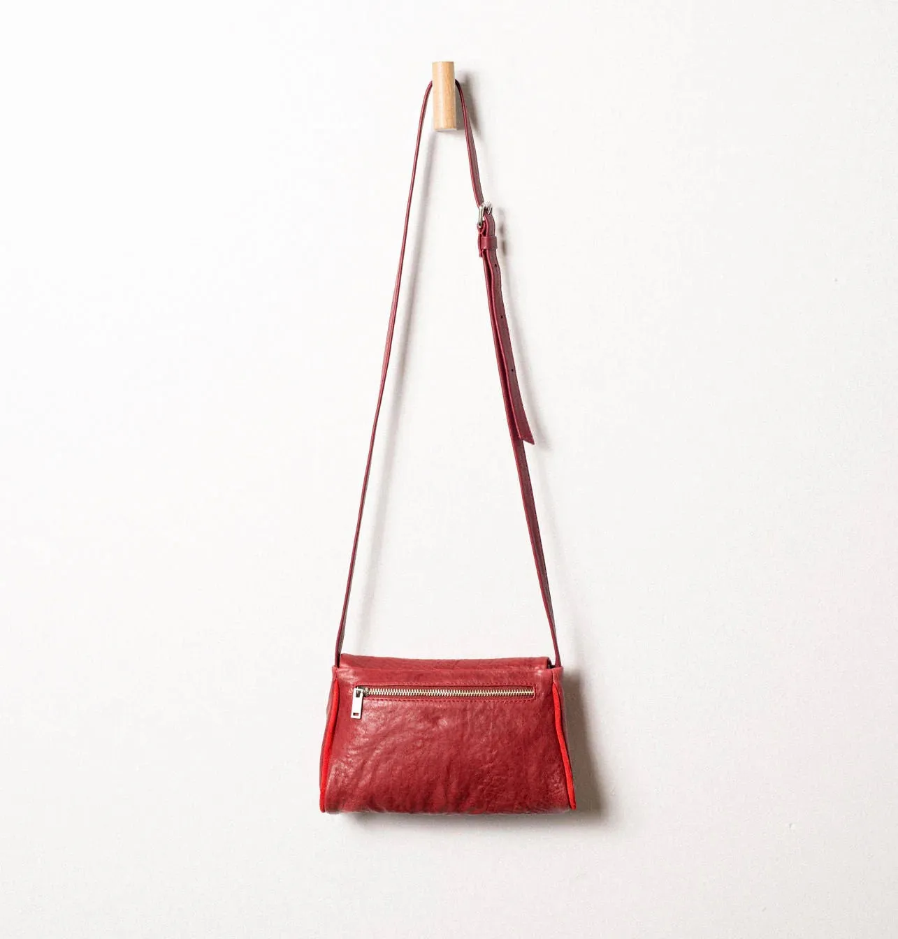 Kensington Envelope Clutch - Rosso