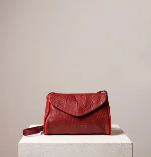 Kensington Envelope Clutch - Rosso