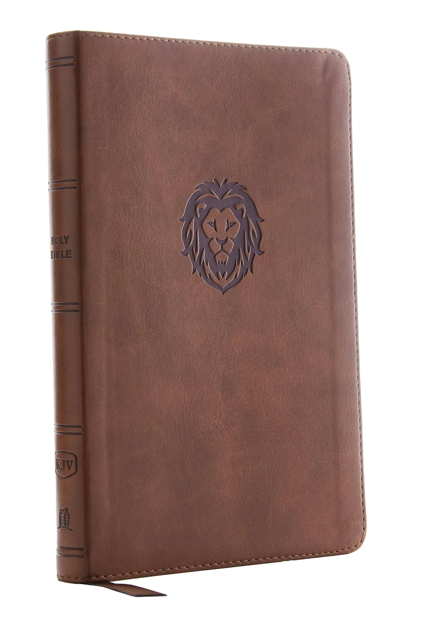 KJV Thinline Bible, Youth Edition, Brown, Red Letter