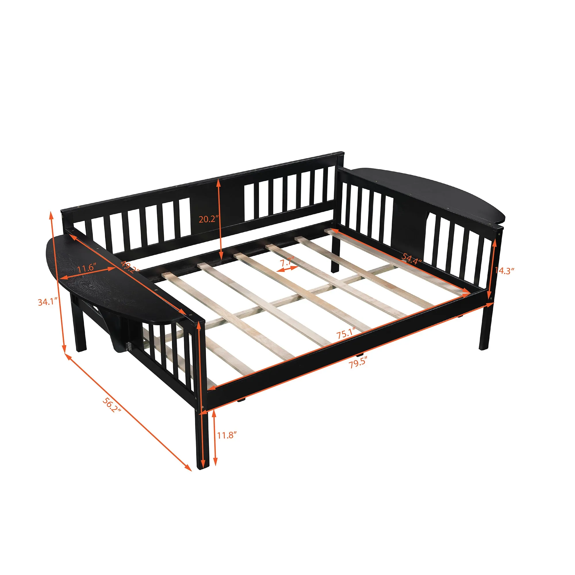 Kora Full Size Daybed - Espresso