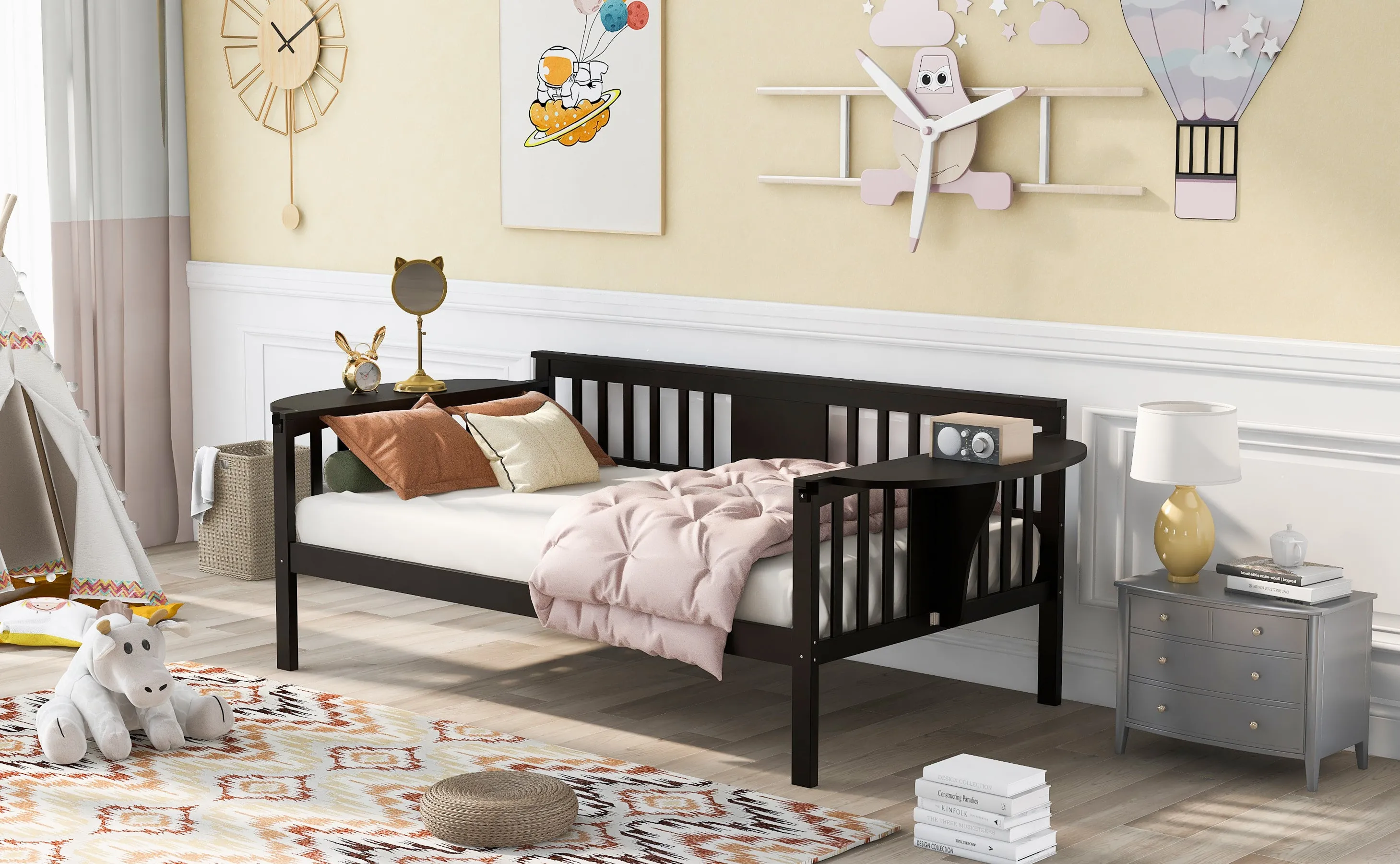 Kora Twin Size Daybed - Espresso