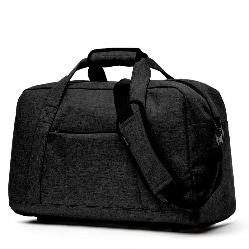 Large capacity wet and dry gym bag