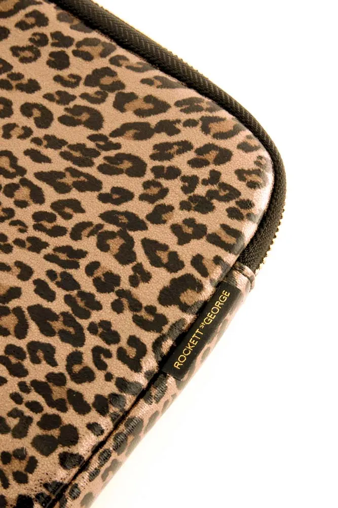 Leopard Print 15-Inch Laptop Case