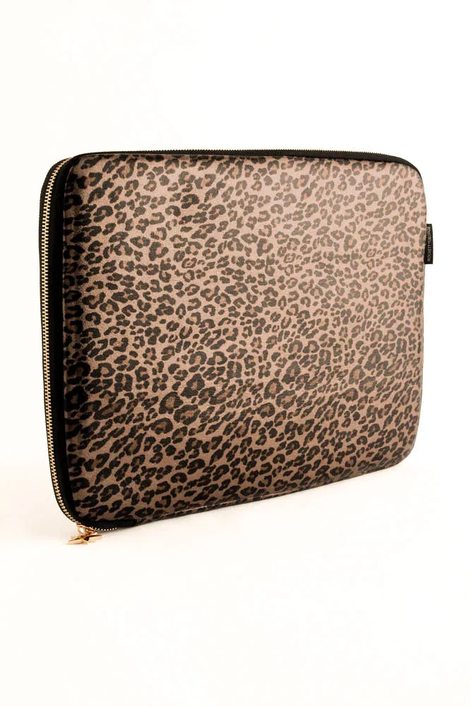 Leopard Print 15-Inch Laptop Case