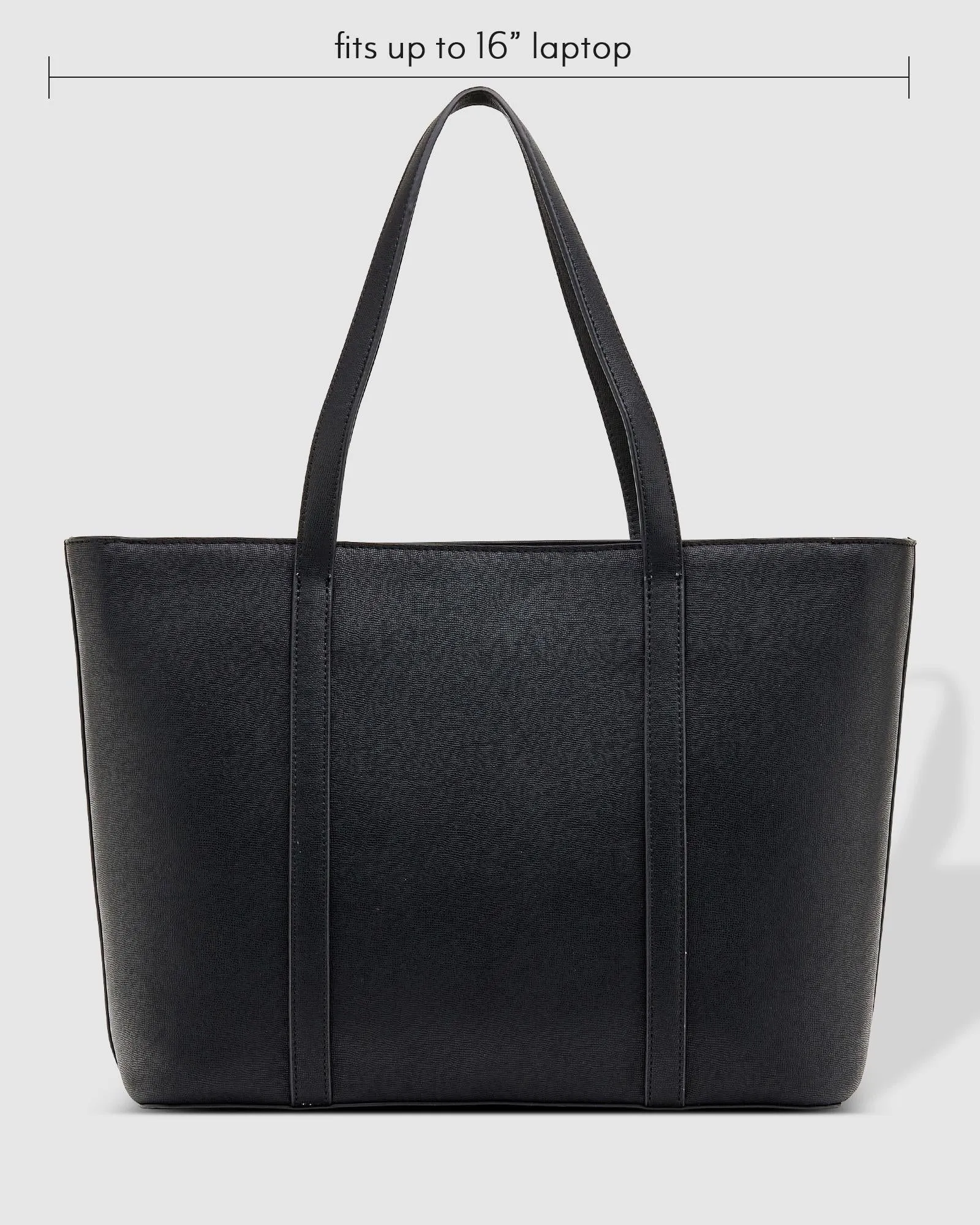 Malibu Laptop Tote Bag Black