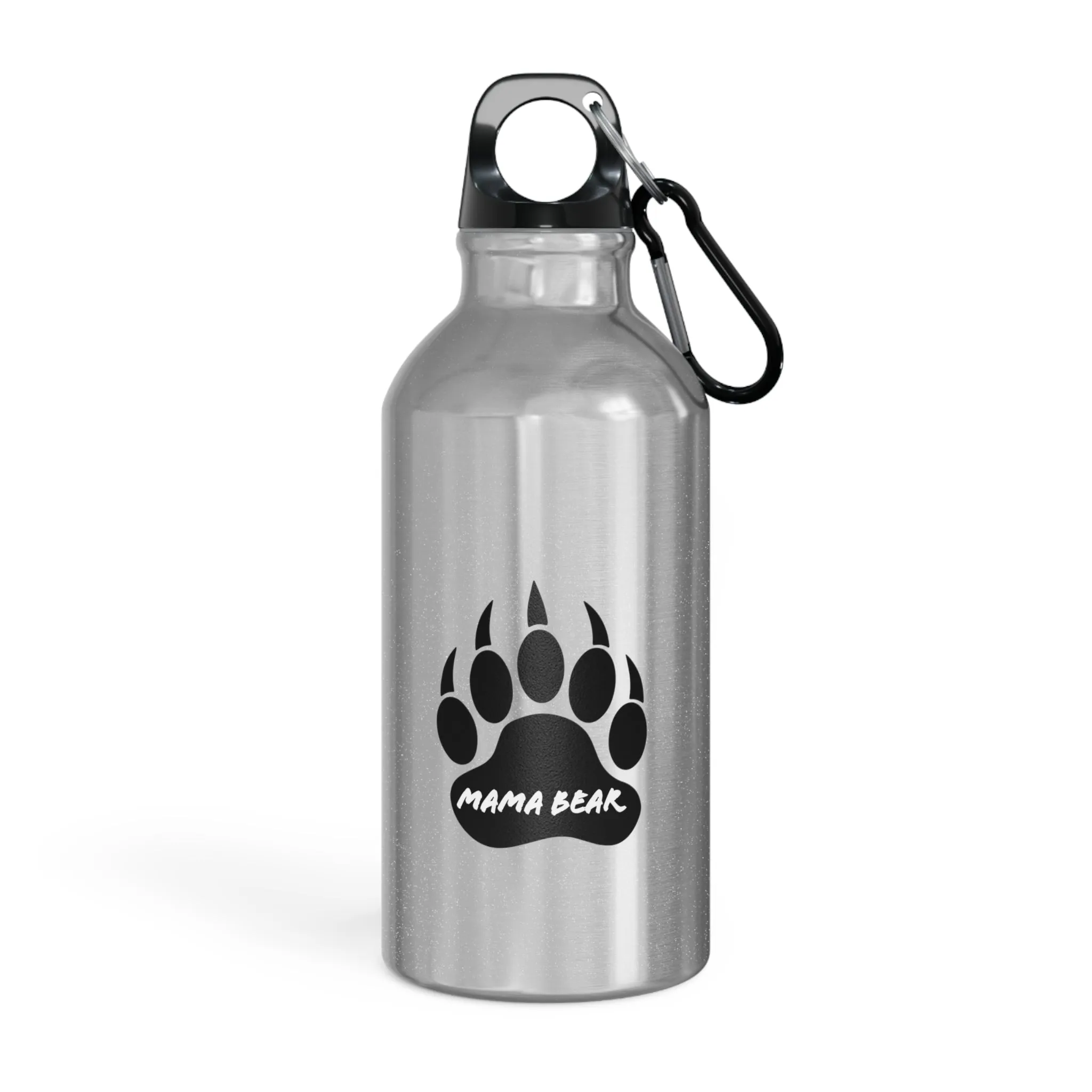 Mama Bear Stainless Steel Sport Bottle. Bottle For Work, Gym & Home. Perfect Gift for Mom, Gift For Grandma, Gift for New Mom. Hiking