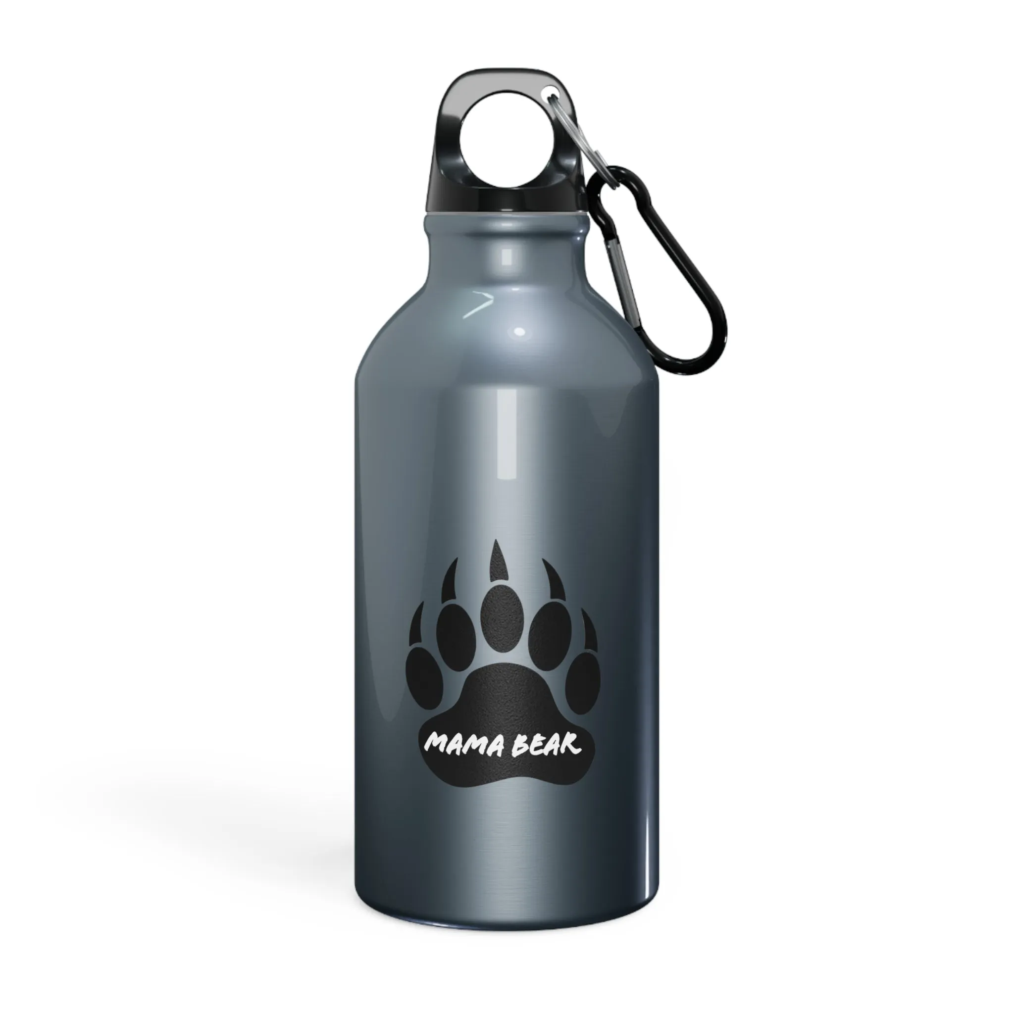 Mama Bear Stainless Steel Sport Bottle. Bottle For Work, Gym & Home. Perfect Gift for Mom, Gift For Grandma, Gift for New Mom. Hiking