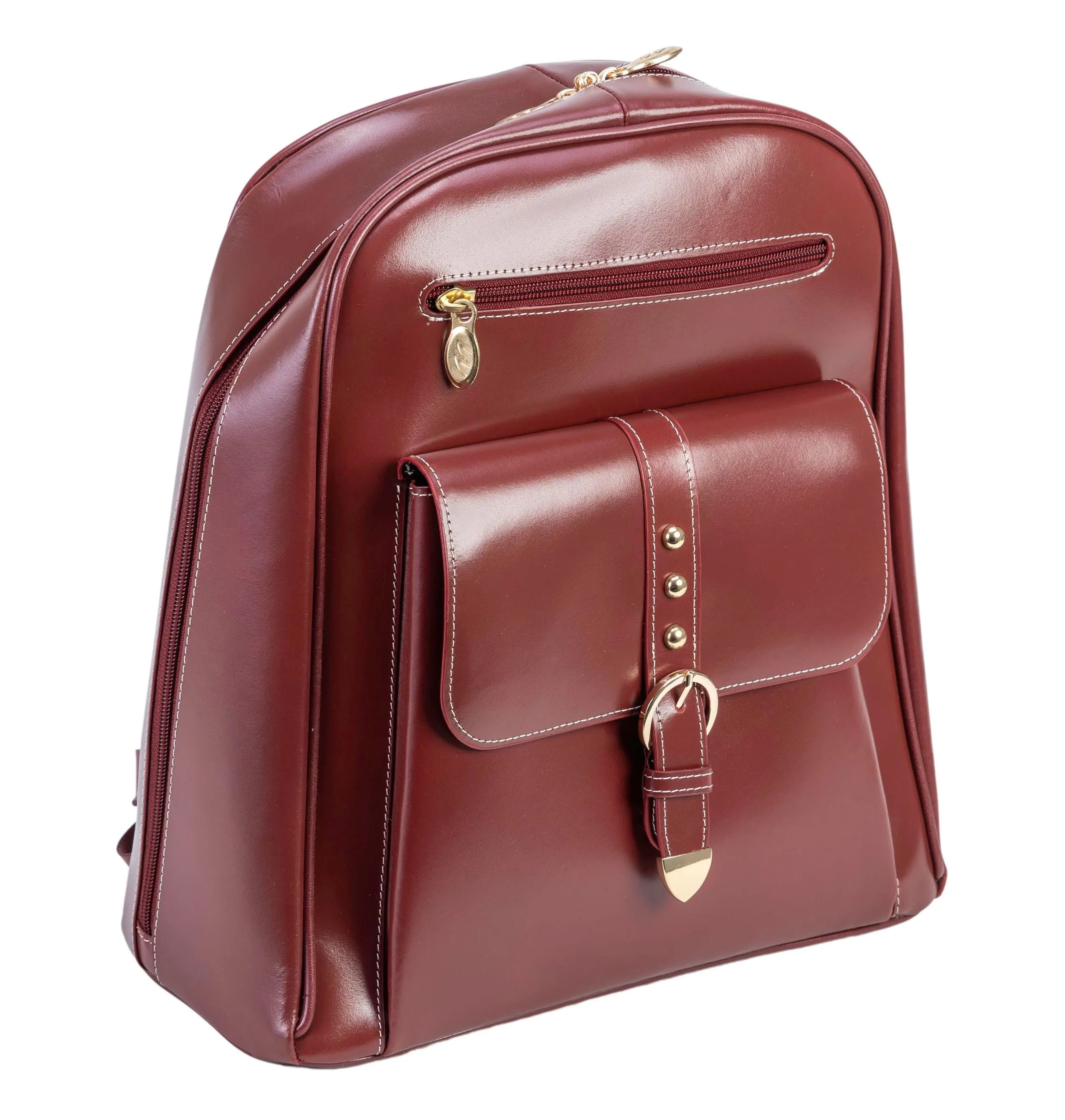 Mcklein MADISON | 11" Leather Business Laptop Tablet Backpack