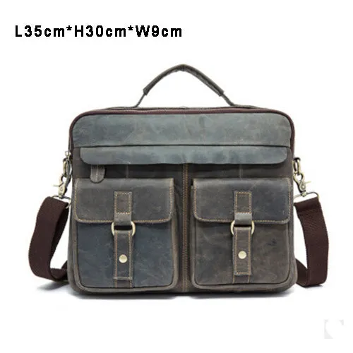 Men Bag Crossbody Casual Totes Leather Handbag