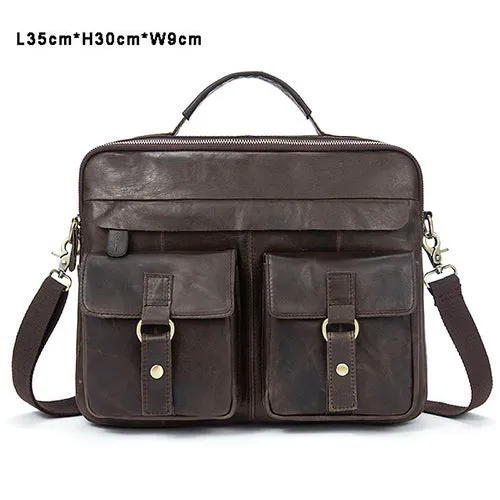 Men Bag Crossbody Casual Totes Leather Handbag