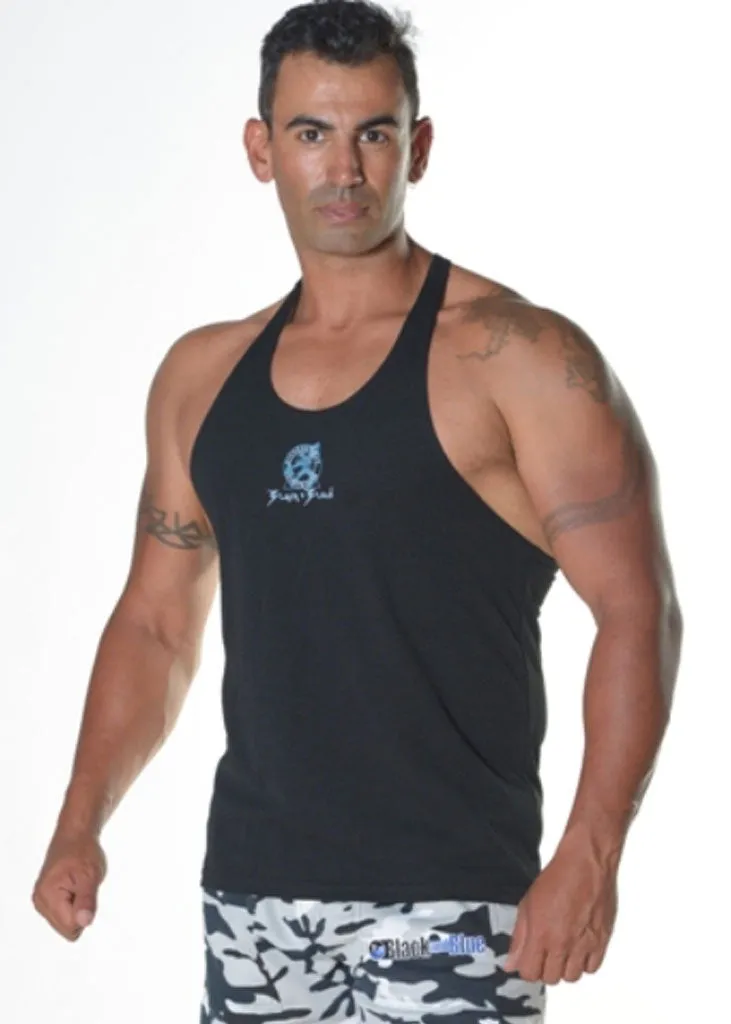 Men's T-Back Bubble Fabric Singlet