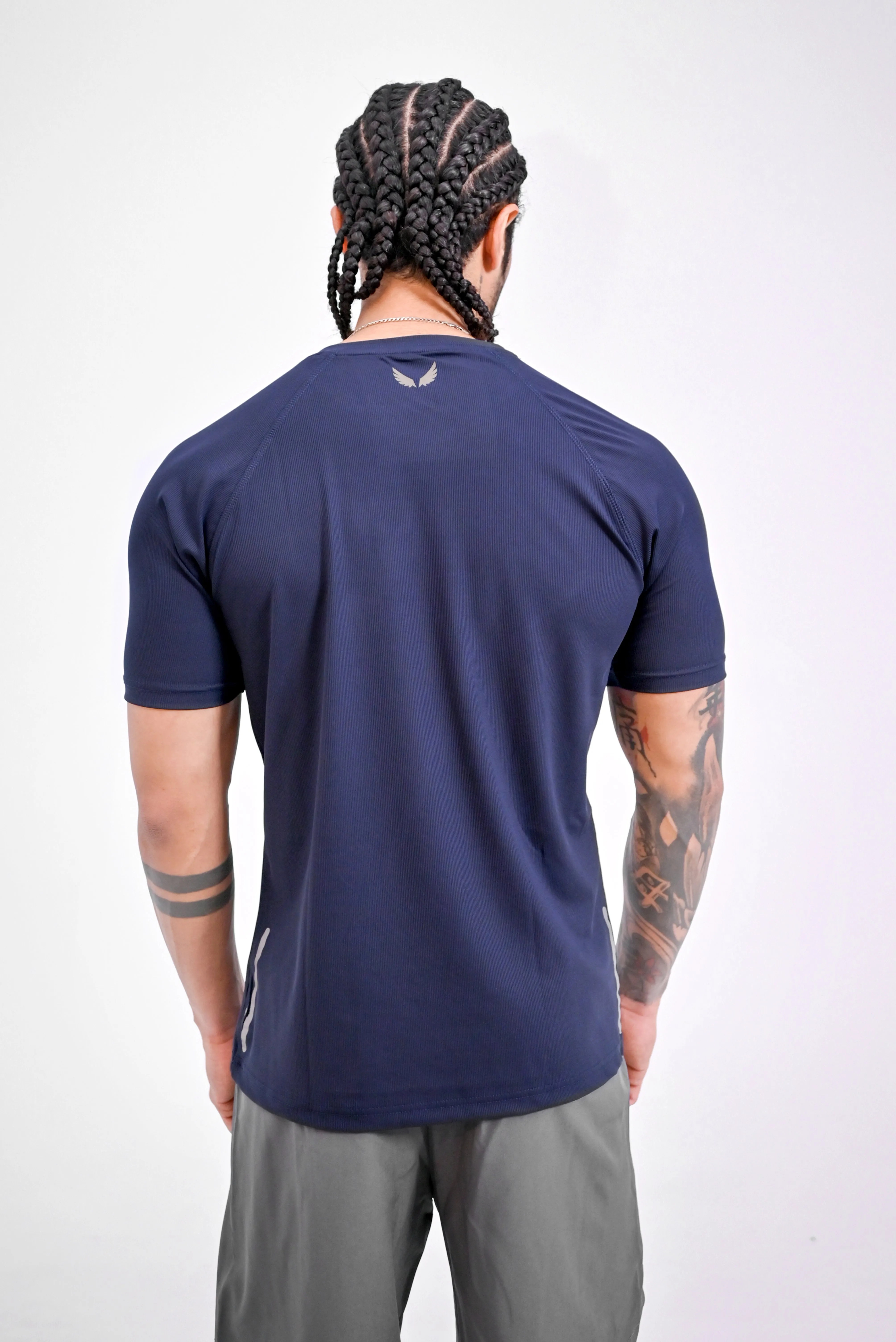 MOTION TEE - NAVY BLUE