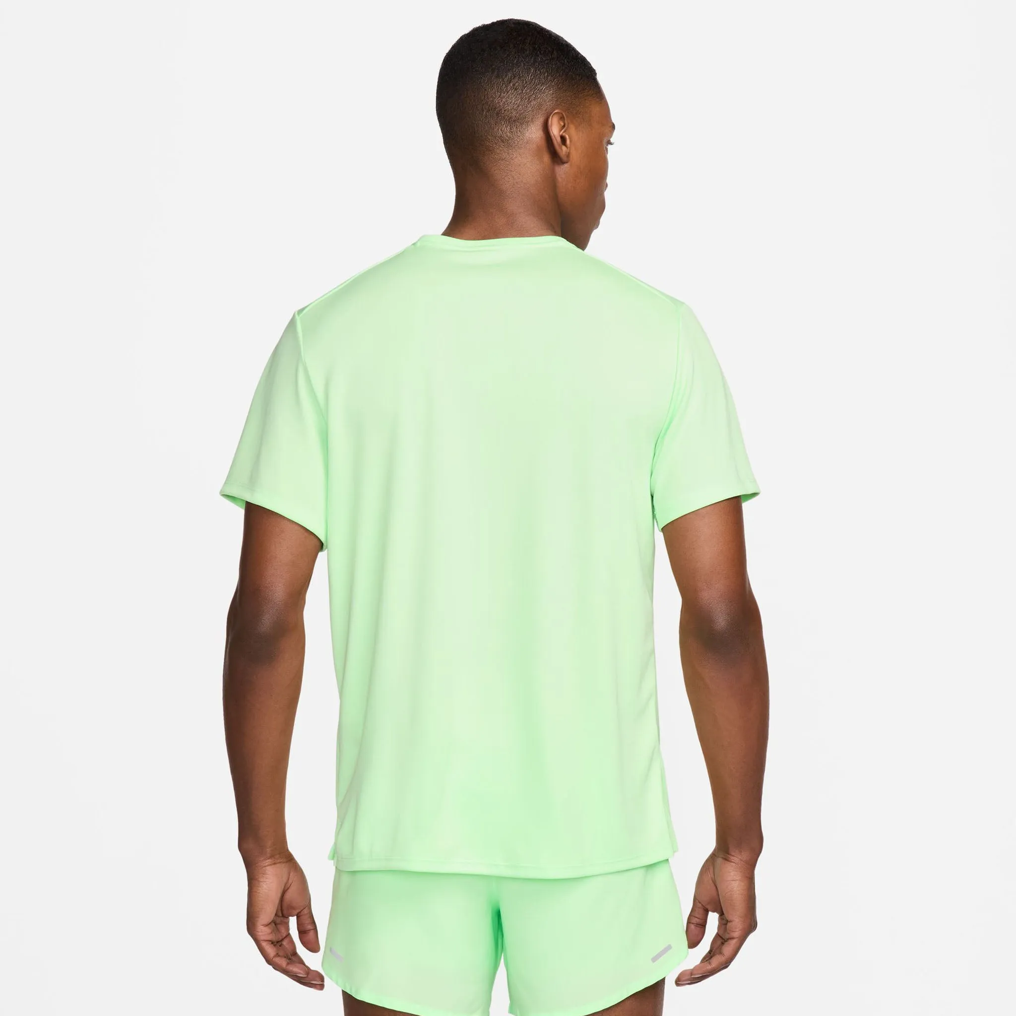 Nike | Men's Miler Dri-FIT UV Short-Sleeve Running Top - Vapor Green