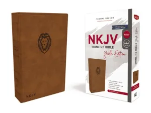 NKJV Thinline Bible, Youth Edition, Brown, Red Letter