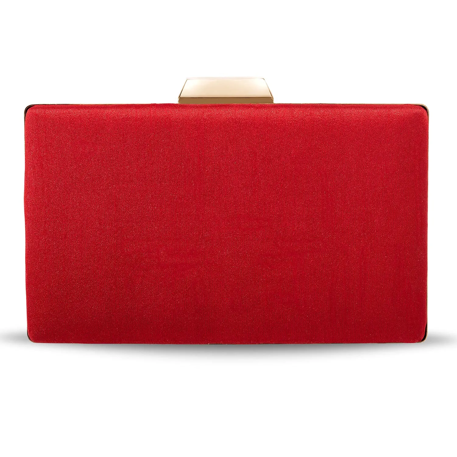 Peora Clutch Purses for Women Wedding Handmade Evening Handbags Party Bridal Clutch Red