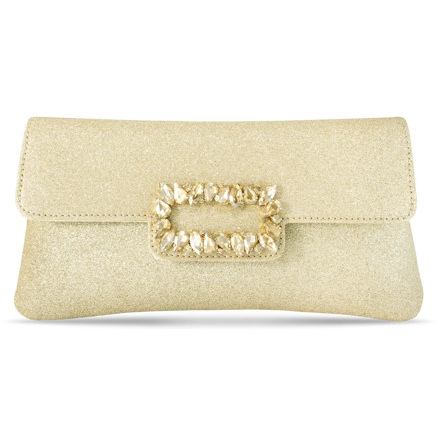 Peora Gold Clutch Purses for Women Girls Wedding Handmade Evening Handbags Party Bridal Clutch