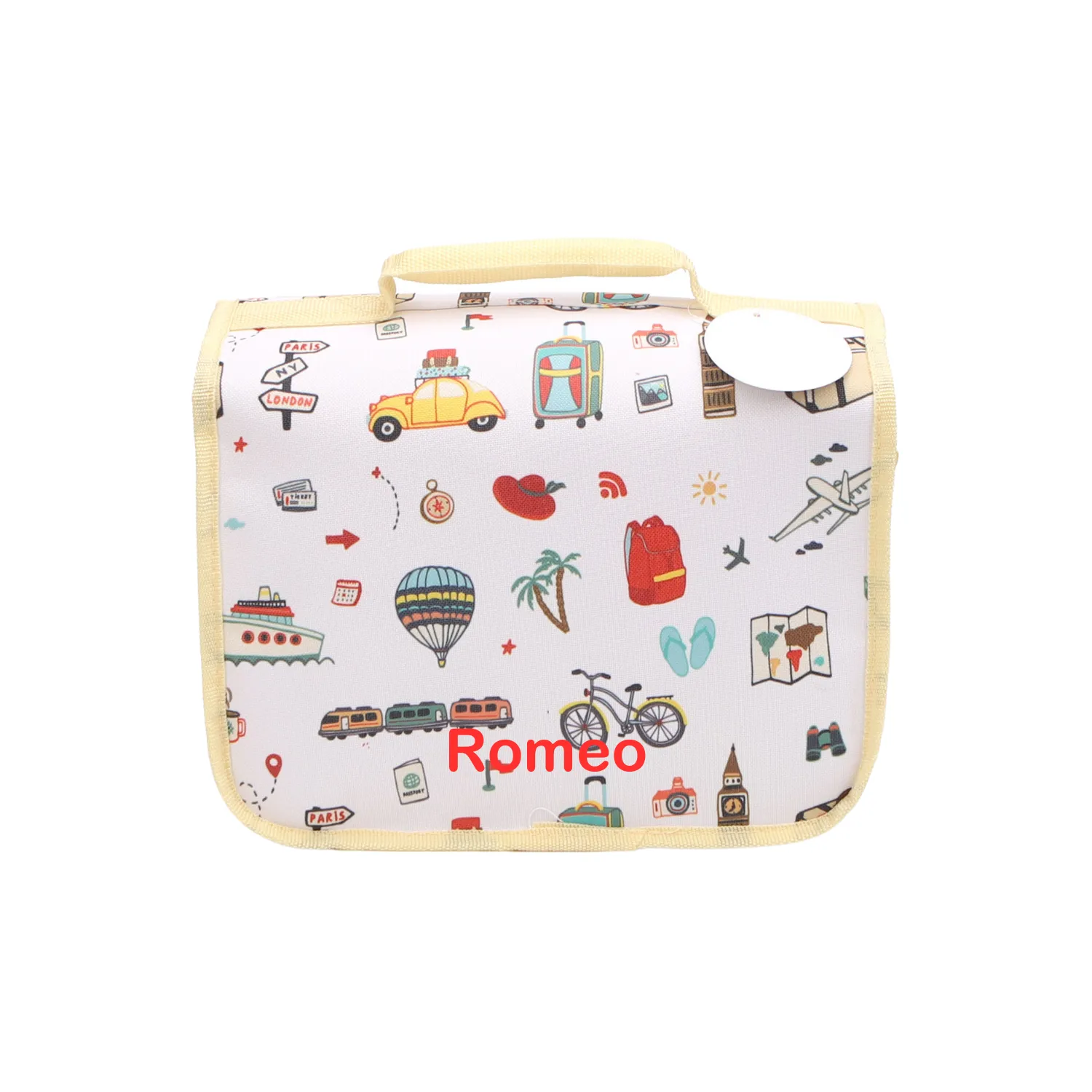 Personalised Kids Travel Busy Bag