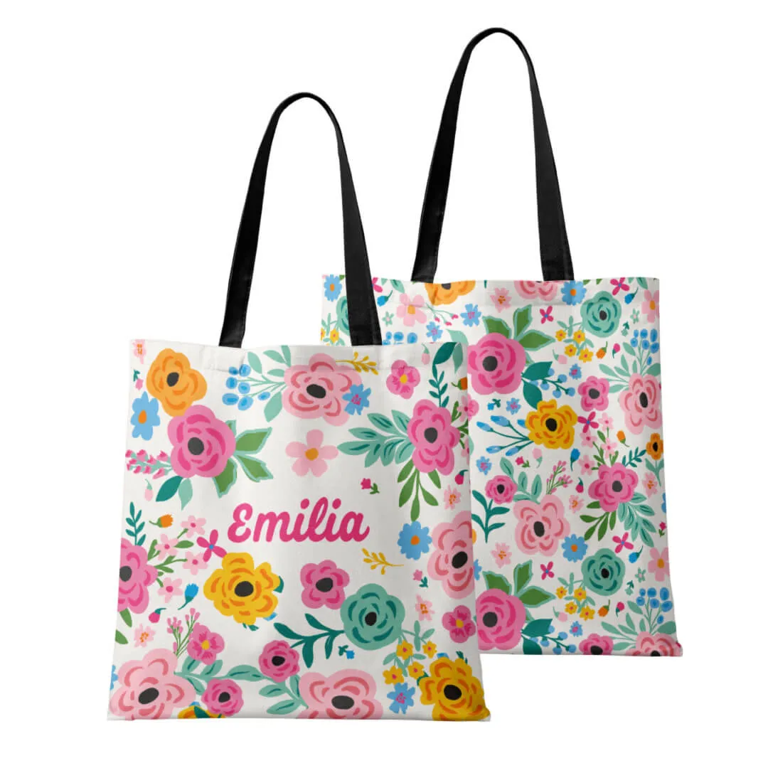 Personalized Tote Bags | Pretty Poppies