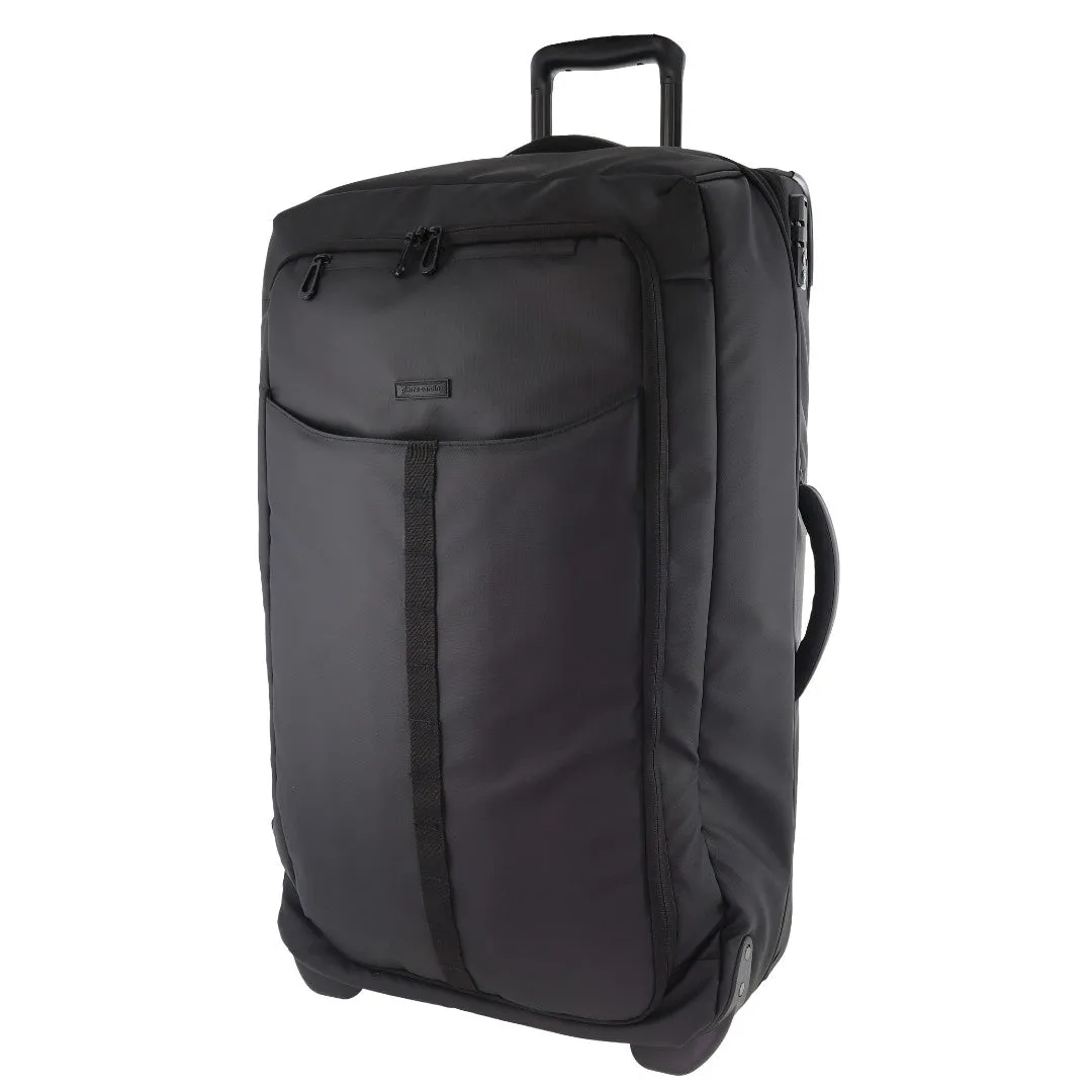 Pierre Cardin - PC3940C 54cm CABIN 2 Wheel Soft-Shell Trolley Case - Black