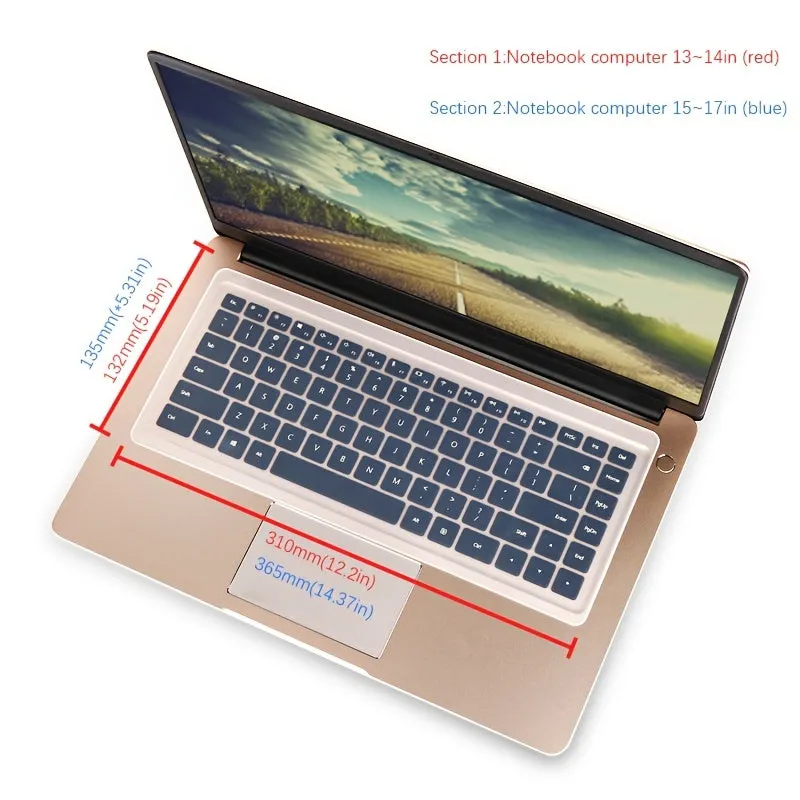 Protect Your Laptop Keyboard with Transparent Silicone Cover