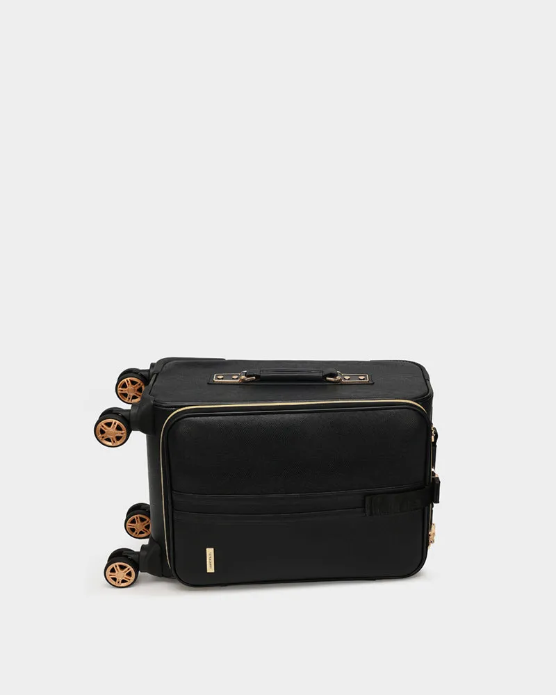 PY 2 Piece Suitcase Set in Black