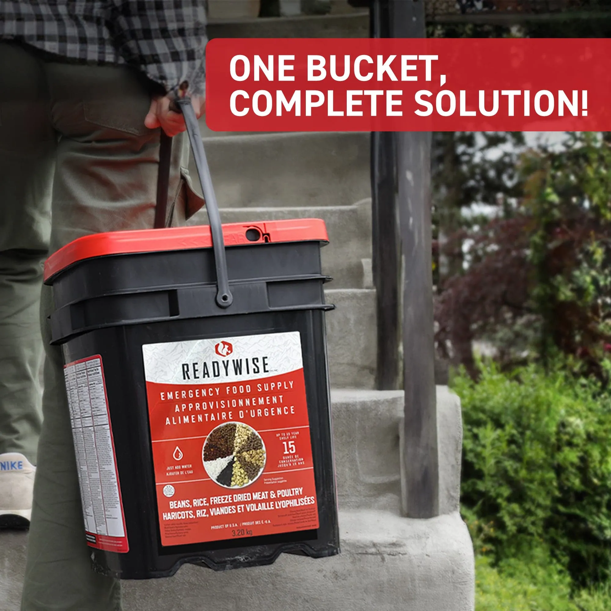 ReadyWise 720 Serving Vegetable Bucket Combo