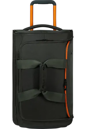 RESPARK Duffle with wheels 55cm - Forest Green/Orange