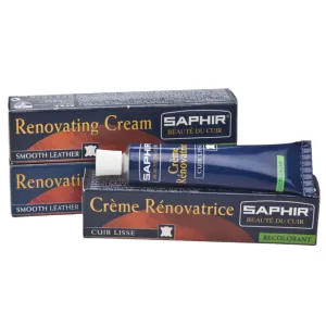 Saphir Edge Dressing & Renovating Recolorant Repair Cream