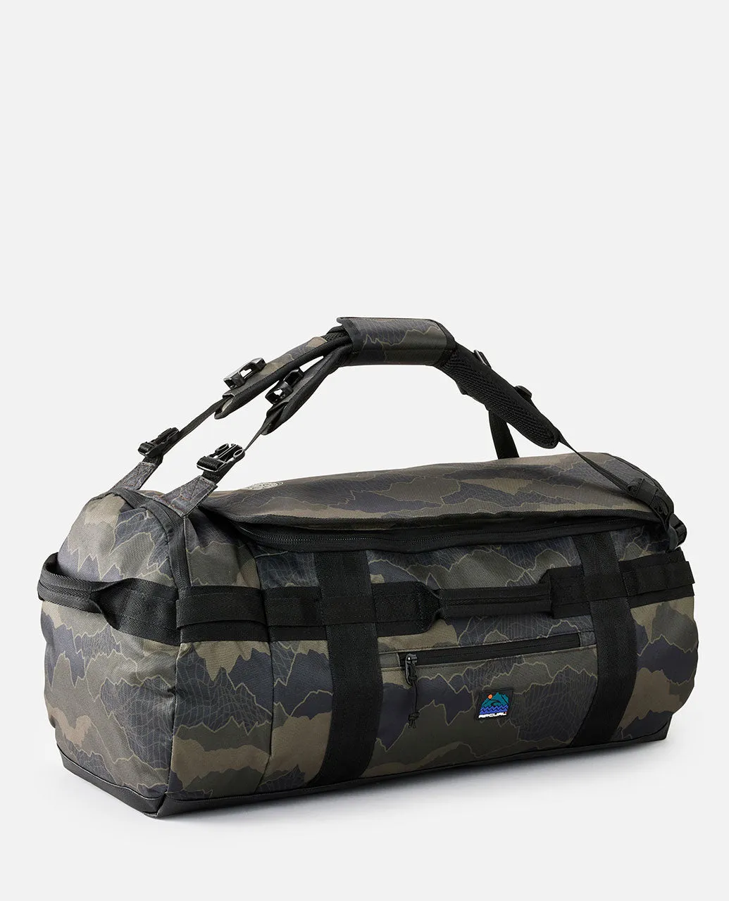 Search 45L Duffle Bag - Black/Olive