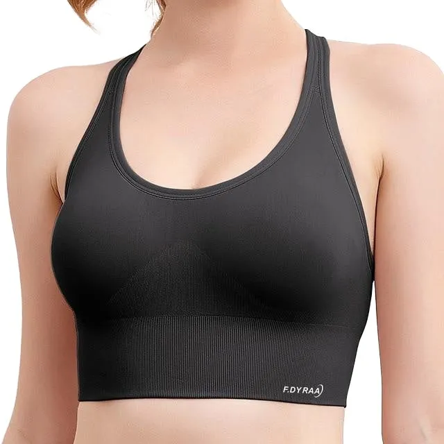 Sexy Breathable Women's Push Up Sports Bra