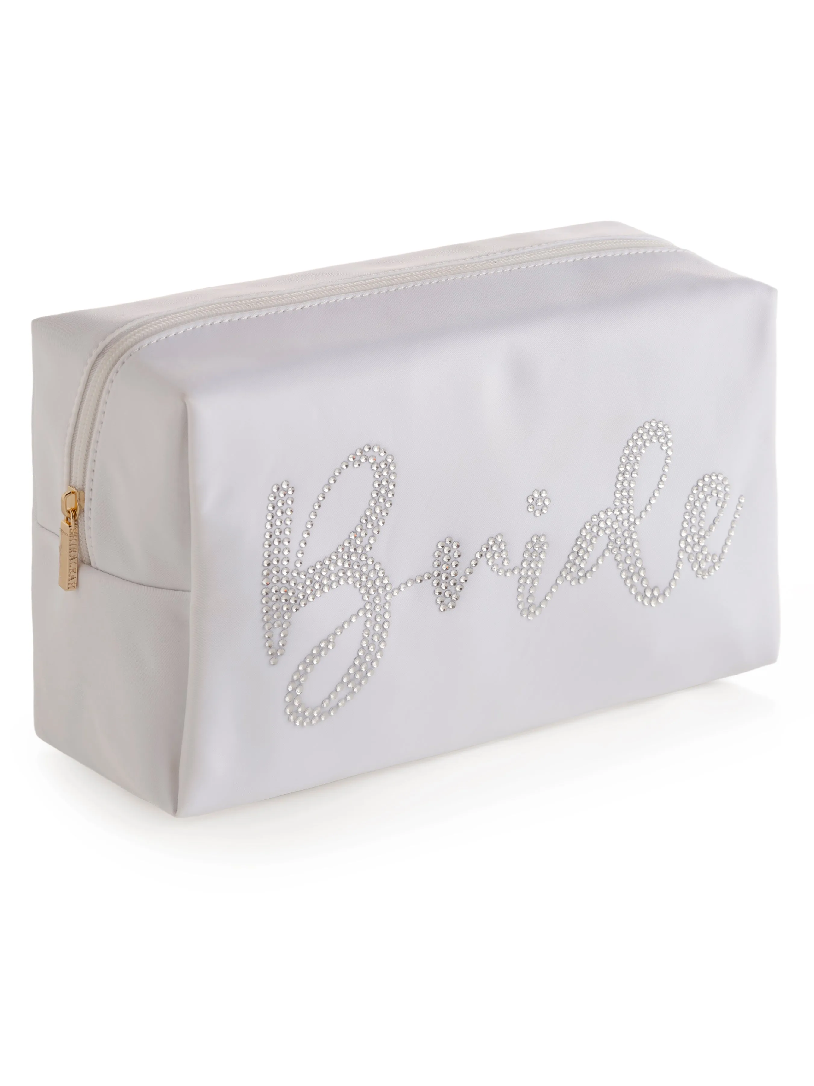 Shiraleah "Bride" Zip Pouch, White