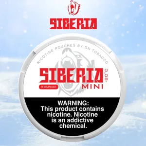 SIBERIA NICOTINE POUCHES MINI 18MG