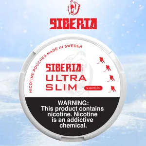 SIBERIA NICOTINE POUCHES ULTRA SLIMS 16MG