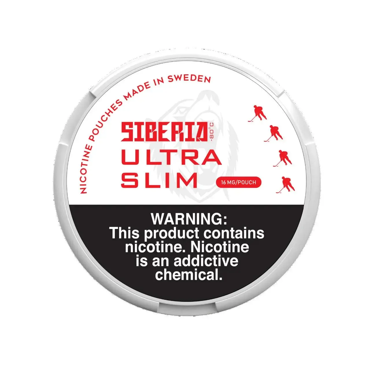 SIBERIA NICOTINE POUCHES ULTRA SLIMS 16MG