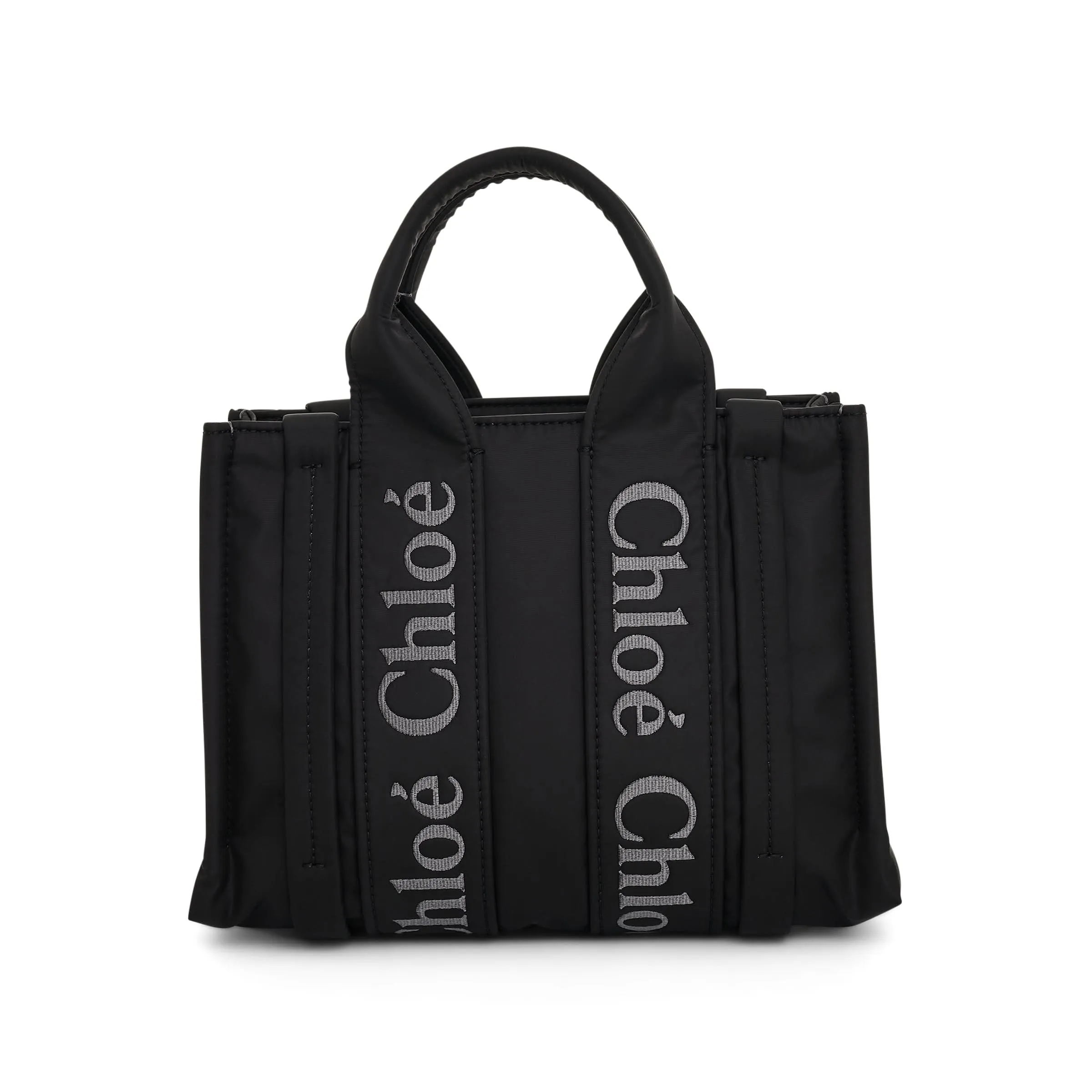 Small Woody Tote Bag in Black