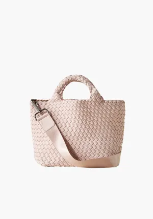 ST BARTHS SMALL TOTE SOLID SHELL PINK