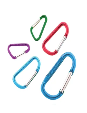 Stansport Assorted Carabiners - 5 Pack