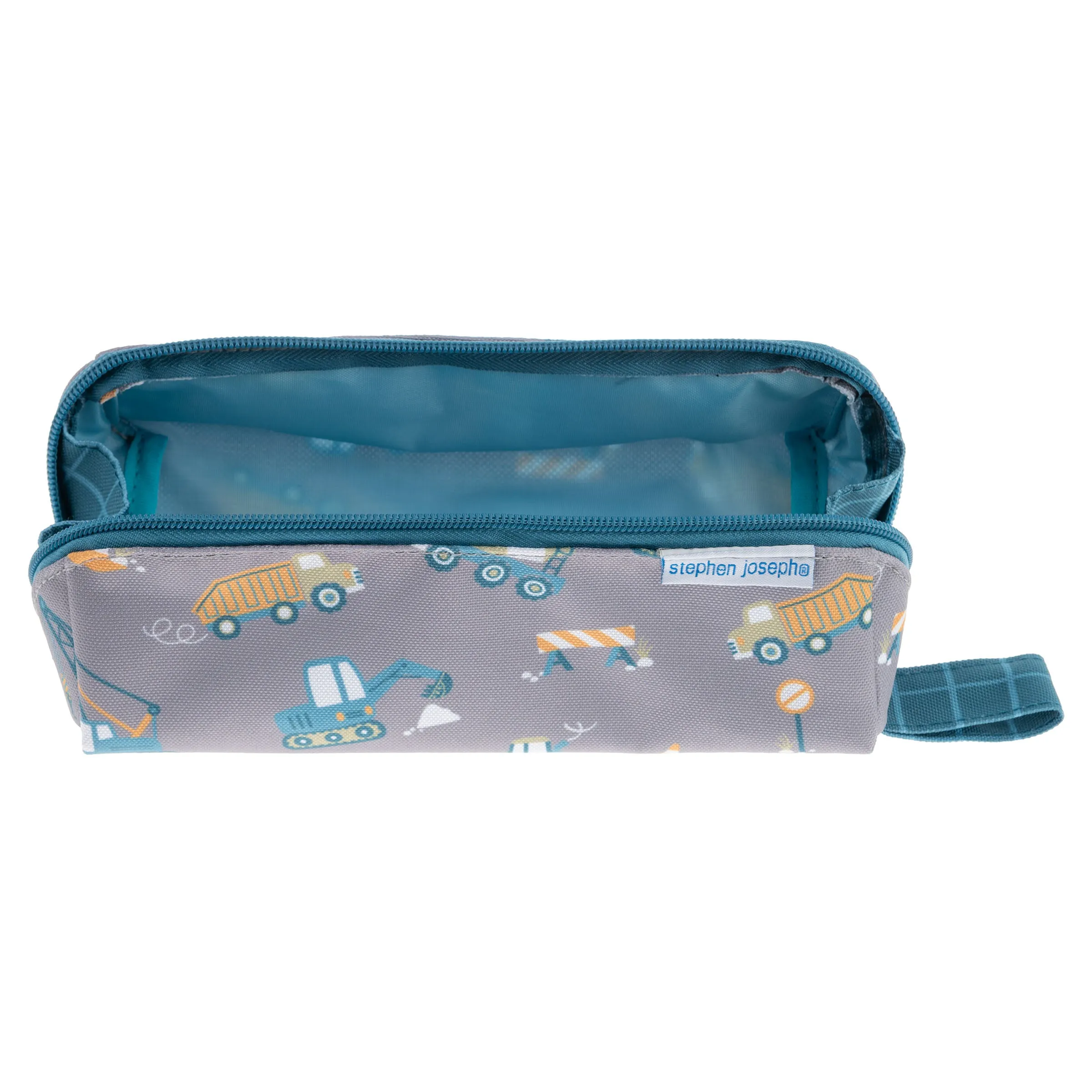 Stephen Joseph All Over Print Pencil Pouch, Construction