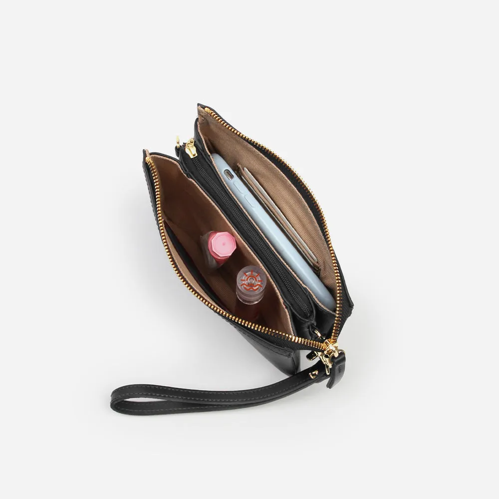 The PLNT 3-in-1 Wristlet Black