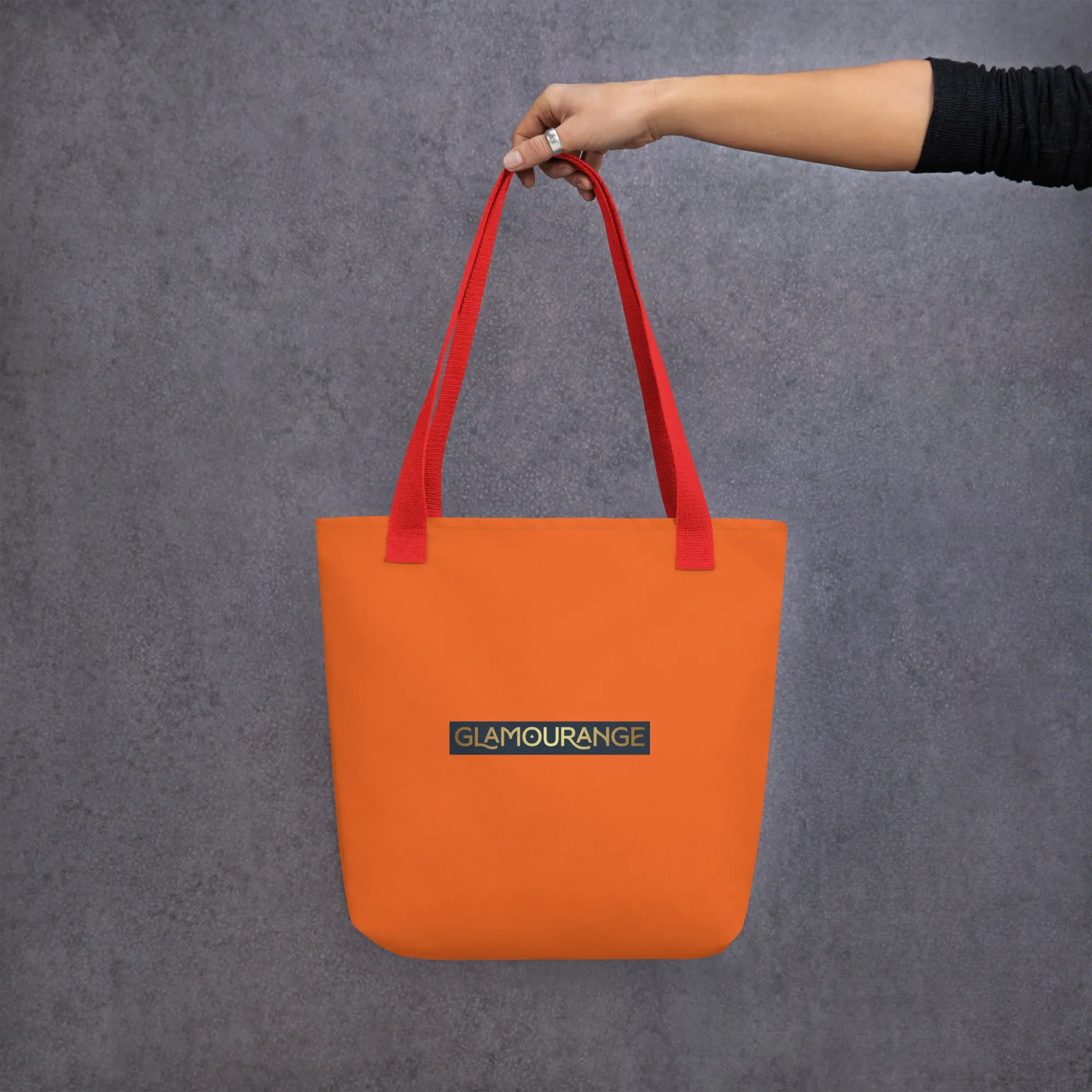 Tote Bag Designer Womens (Orange Colour 003)