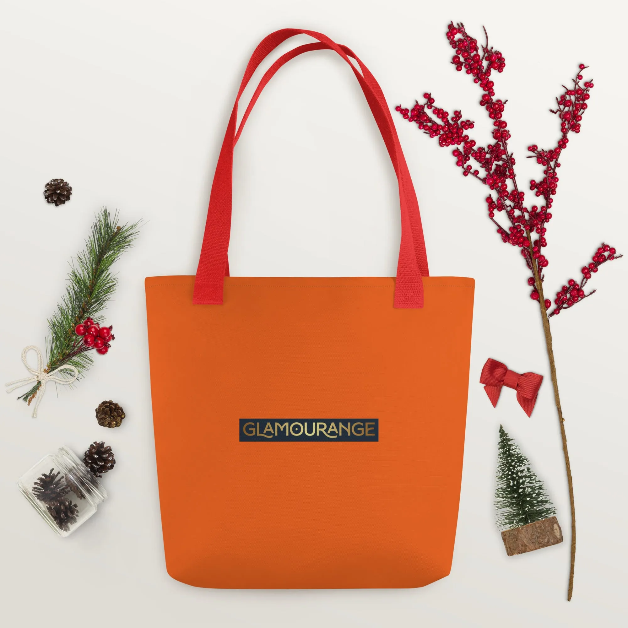 Tote Bag Designer Womens (Orange Colour 003)