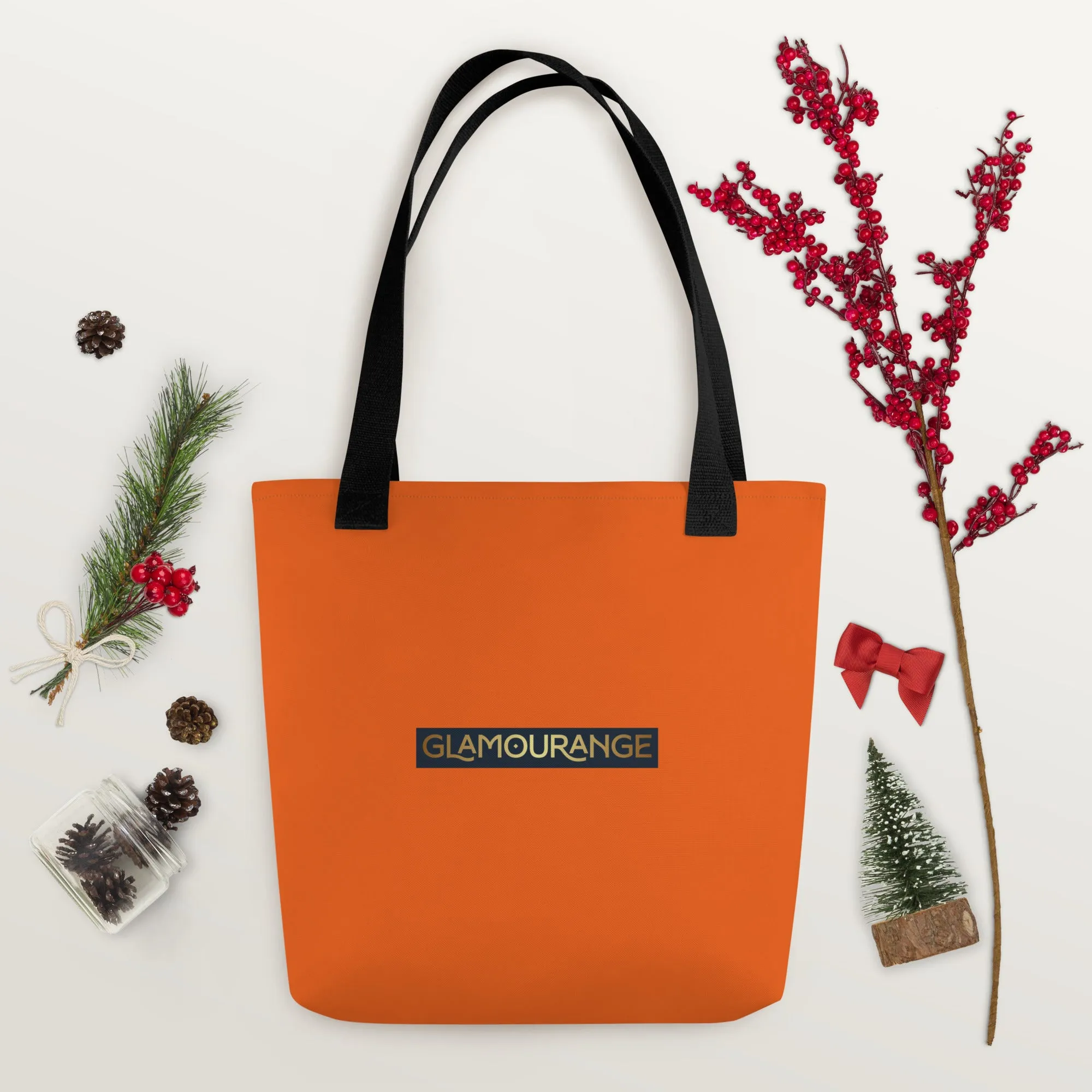 Tote Bag Designer Womens (Orange Colour 003)