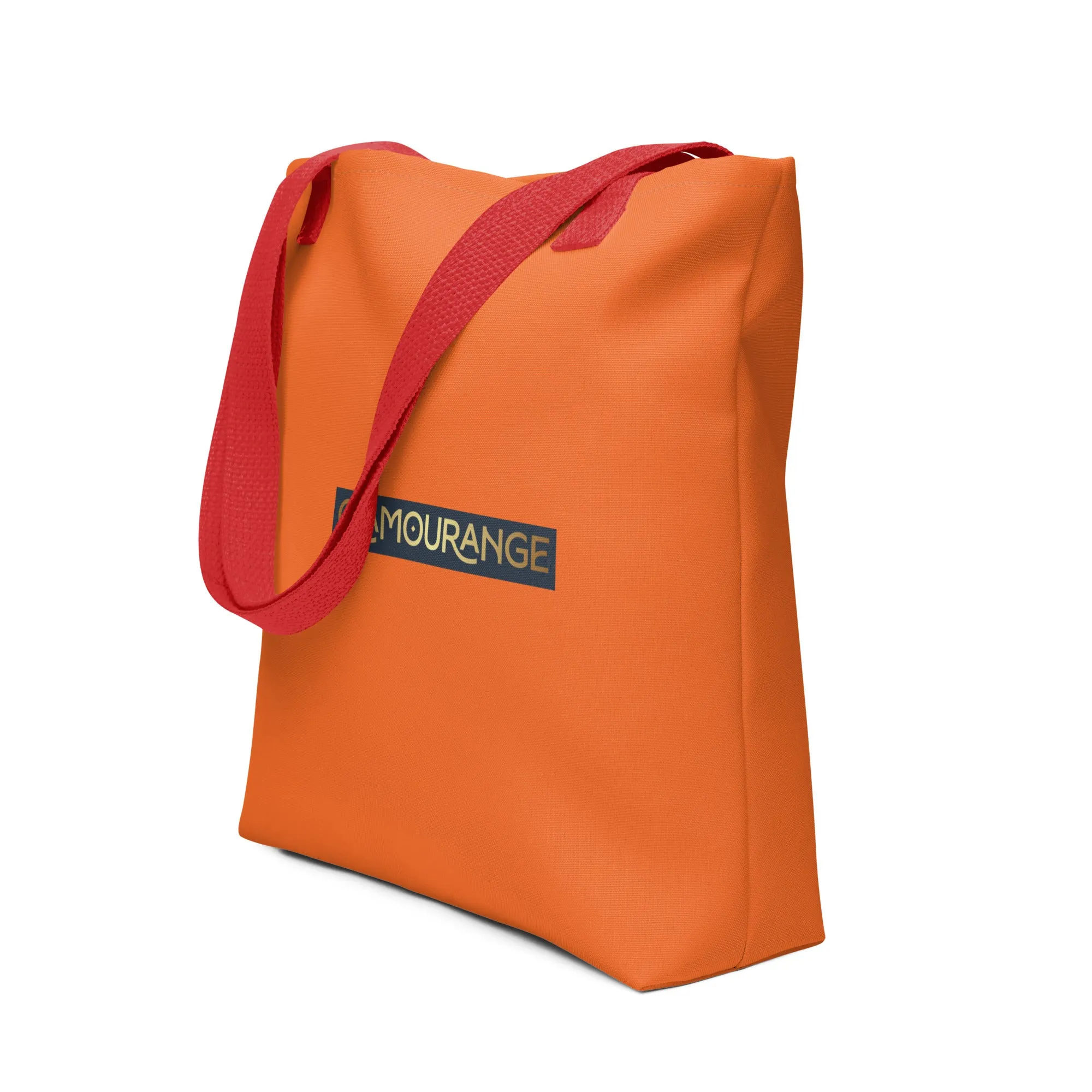 Tote Bag Designer Womens (Orange Colour 003)