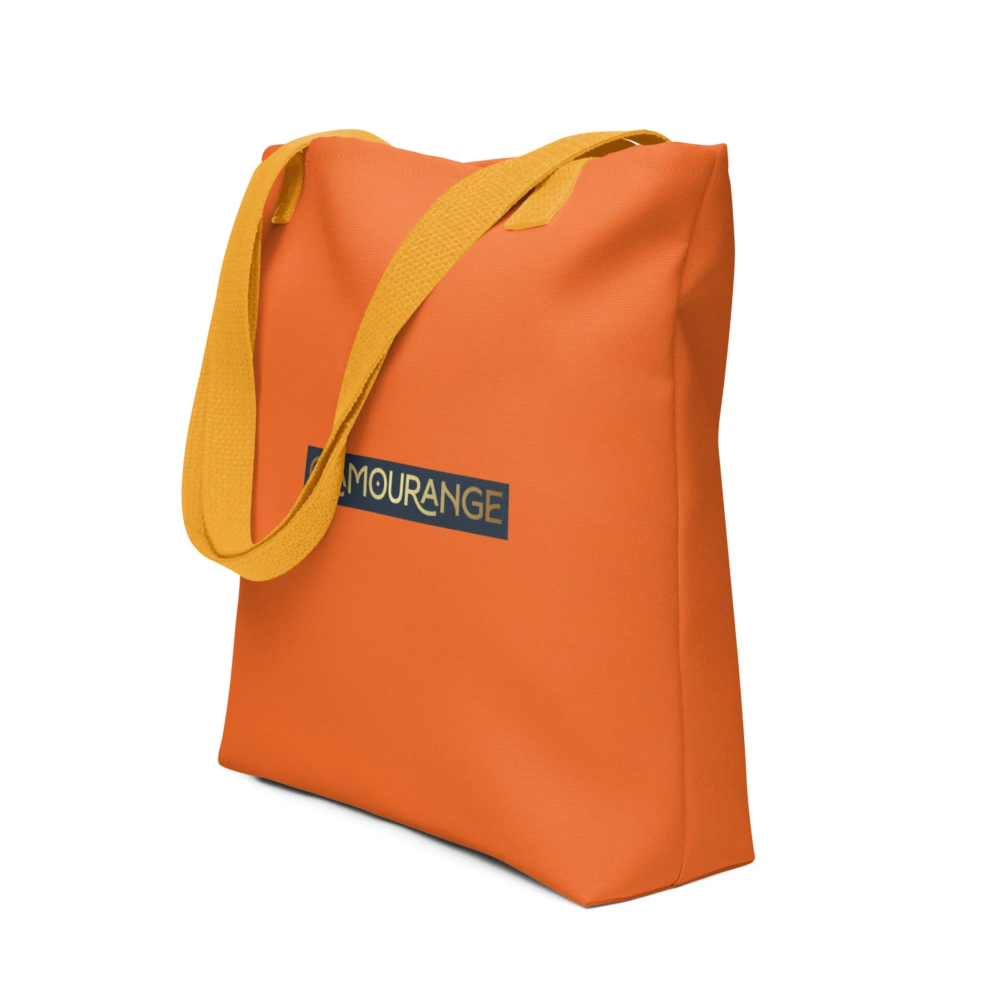 Tote Bag Designer Womens (Orange Colour 003)