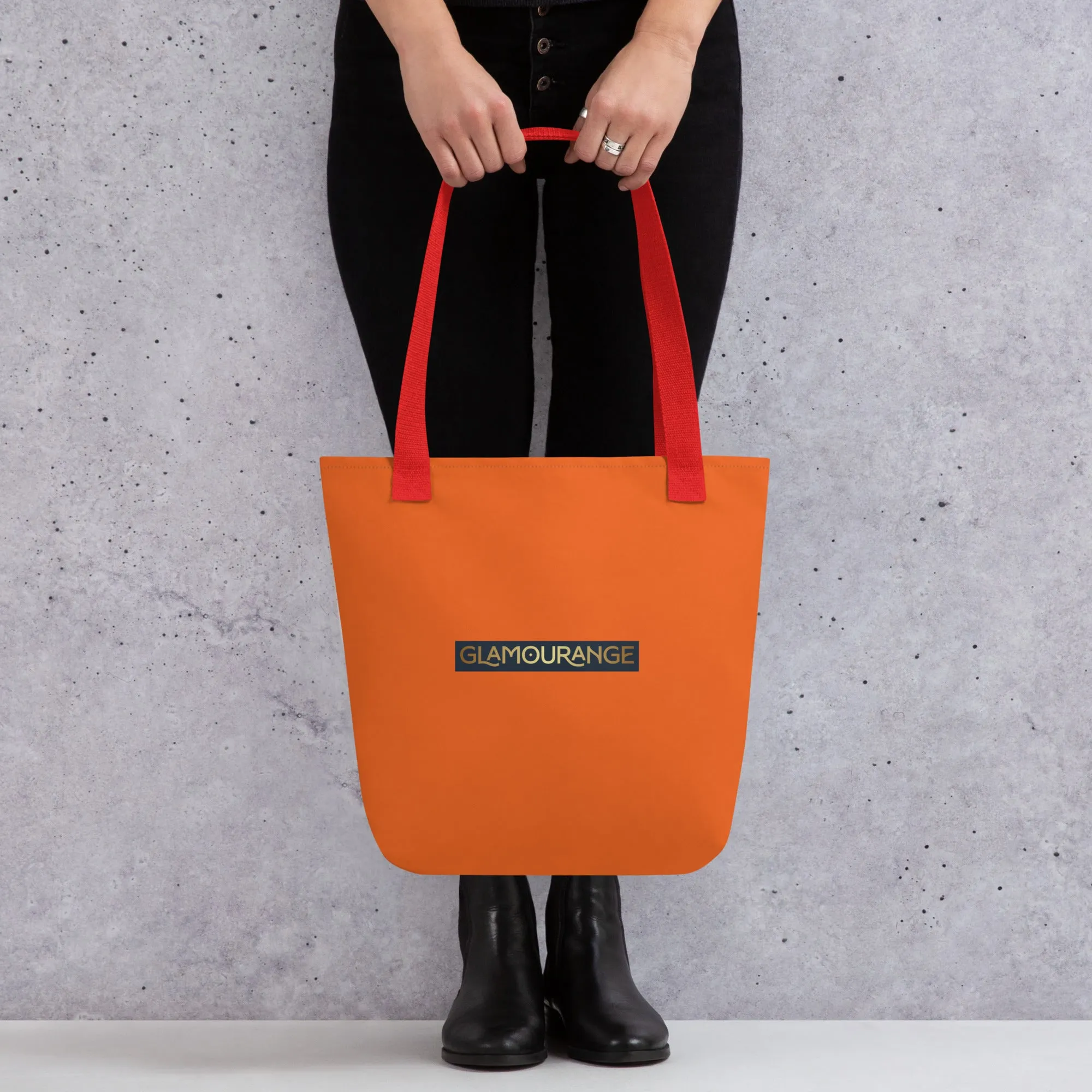 Tote Bag Designer Womens (Orange Colour 003)