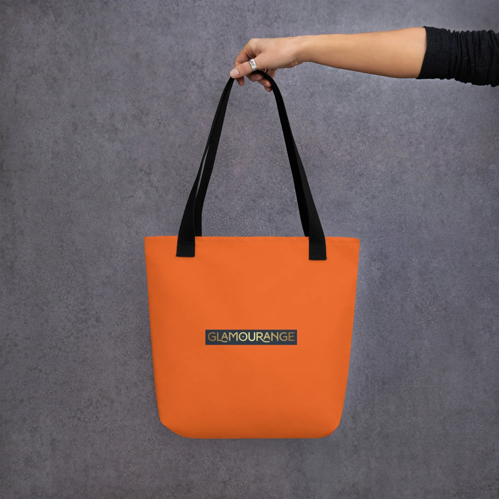 Tote Bag Designer Womens (Orange Colour 003)